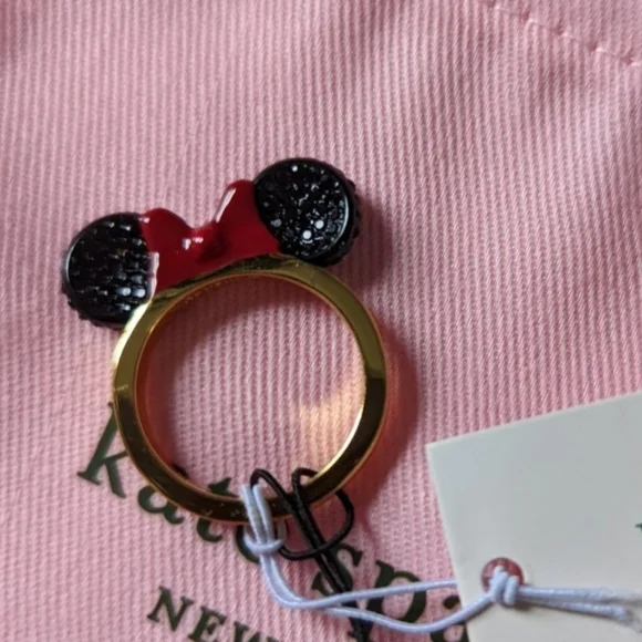 Kate Spade Minnie Mouse Ring Size 6 - Picture 5 of 7